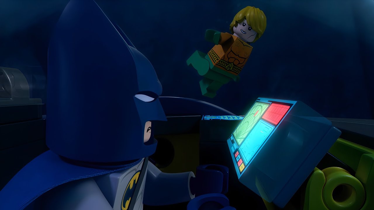 Lego Batman: Be-Leaguered - Aquaman Annoys Batman