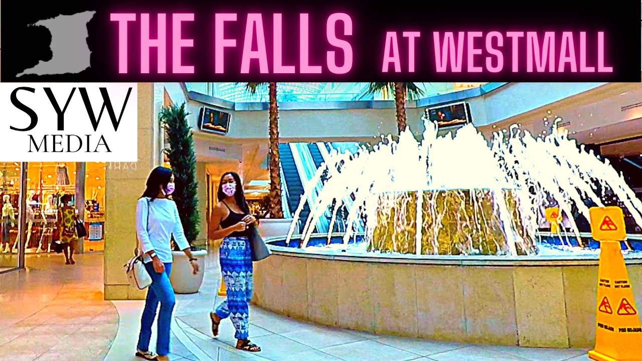 The Falls At Westmall Mall Trinidad and Tobago Shopping Walkthrough