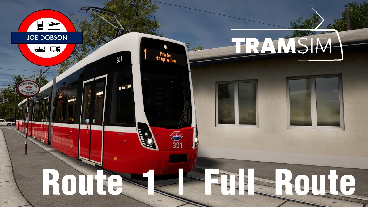 Tramsim | The Tram Simulator | Vienna Route 1 | Full Route