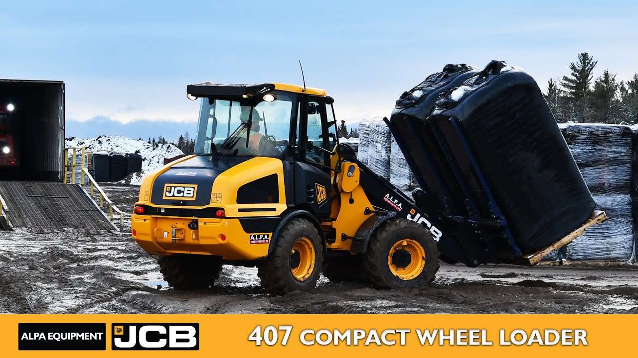 JCB 407 Compact Wheel Loader