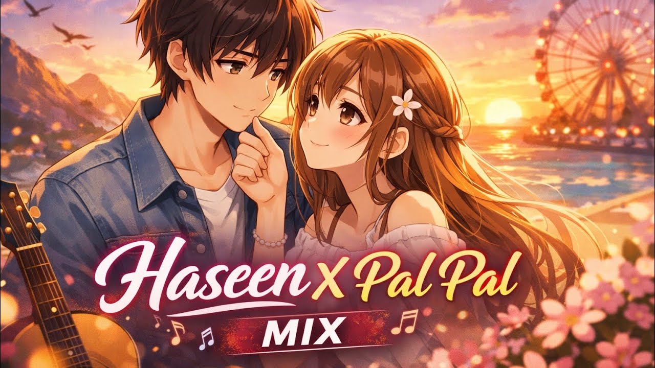 HASEEN × PAL PAL 💔 | Har Pal Teri Yaadein and anime vibe videos #anime 