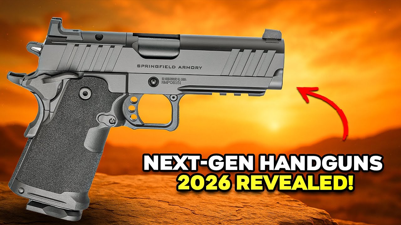 Top 10 Next-Gen Handguns Revealed At SHOT SHOW 2026!