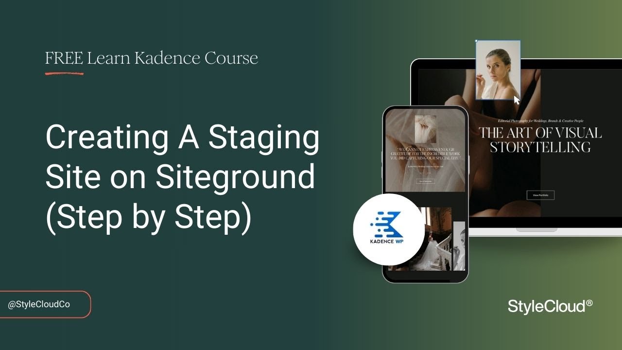 Creating A Staging Site on Siteground Hosting (Step by Step Tutorial)