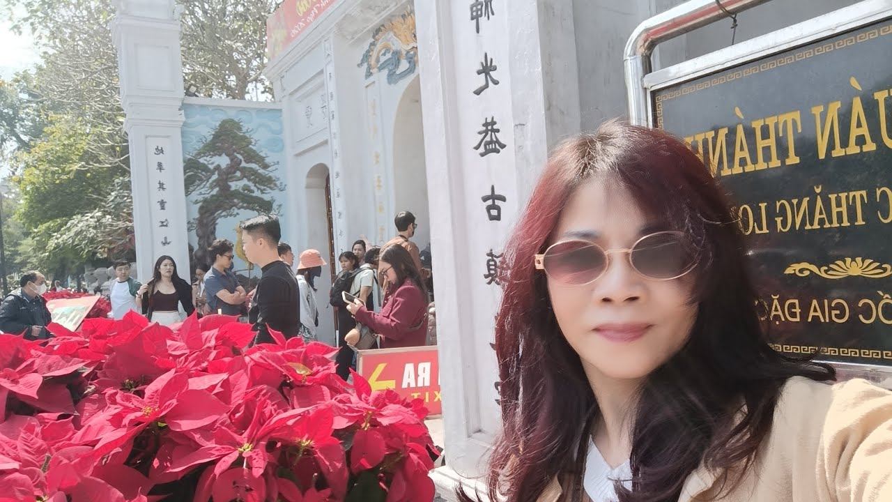 Đền Quan Thánh là một trong những Tứ Trấn của Thăng Long xưa, nơi thứ ba Lan Nguyễn HN Tết đến lễ.
