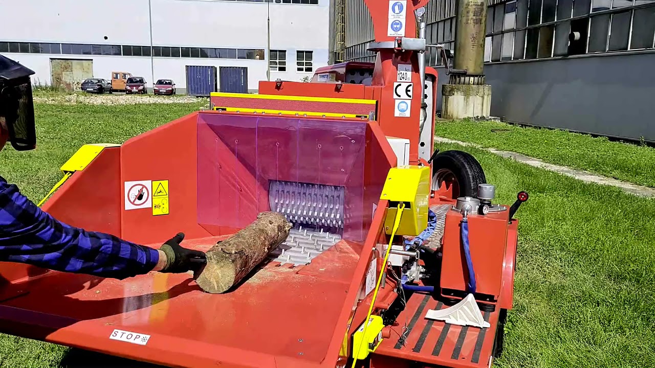 Skorpion 250 SDTG Wood Chipper from Teknamotor