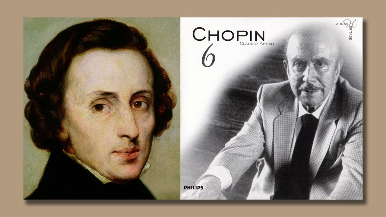 Chopin: Andante spianato et Grande polonaise brillante - Claudio Arrau, LPO, Eliahu Inbal. Rec. 1972