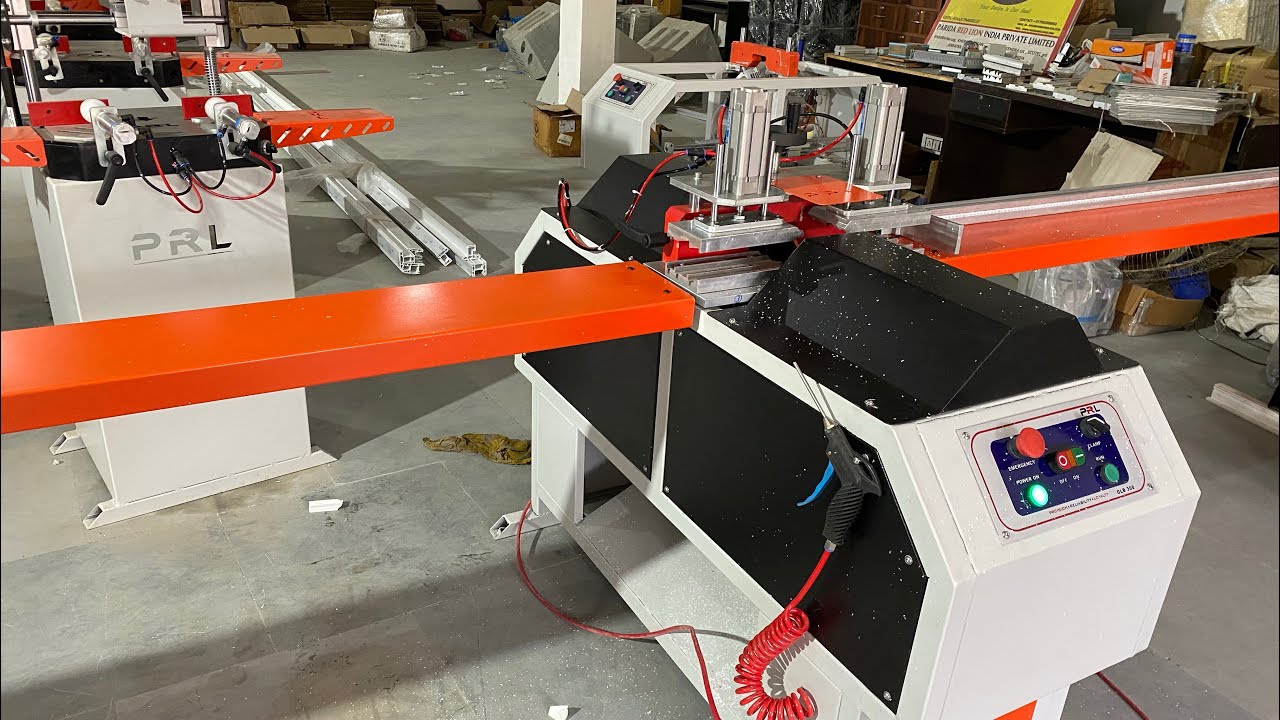 PRL🔥Make 🇮🇳 uPVC Window Making Glazing Bead Cutting Machine @Hight adjustable@ Multiple bead cut