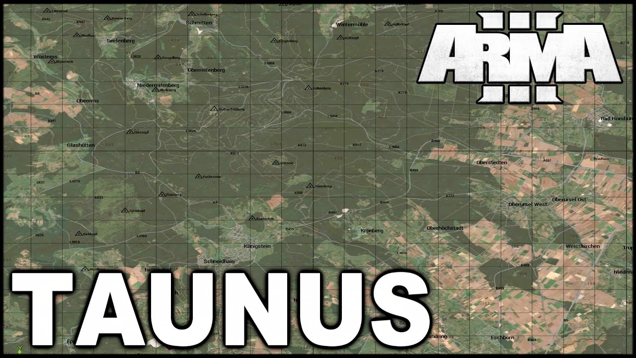 Arma 3 Taunus Обзор Карты