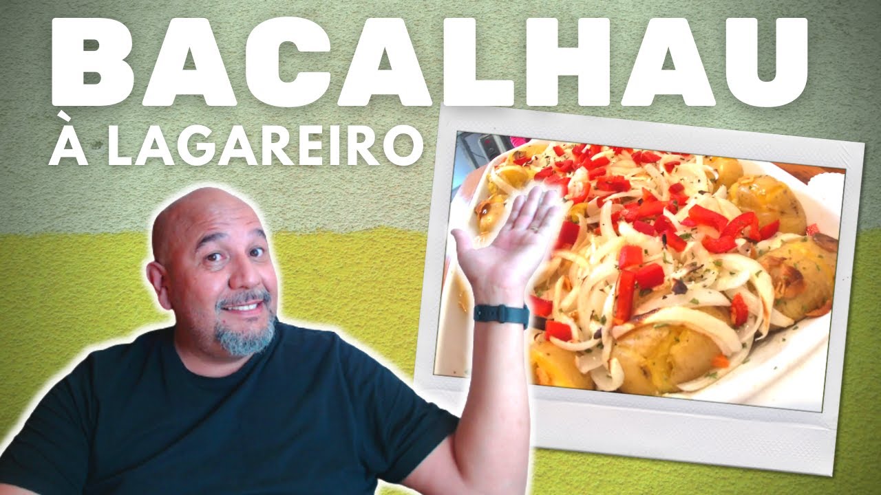 Como fazer Bacalhau tipo à Lagareiro a minha moda receita simples rápida