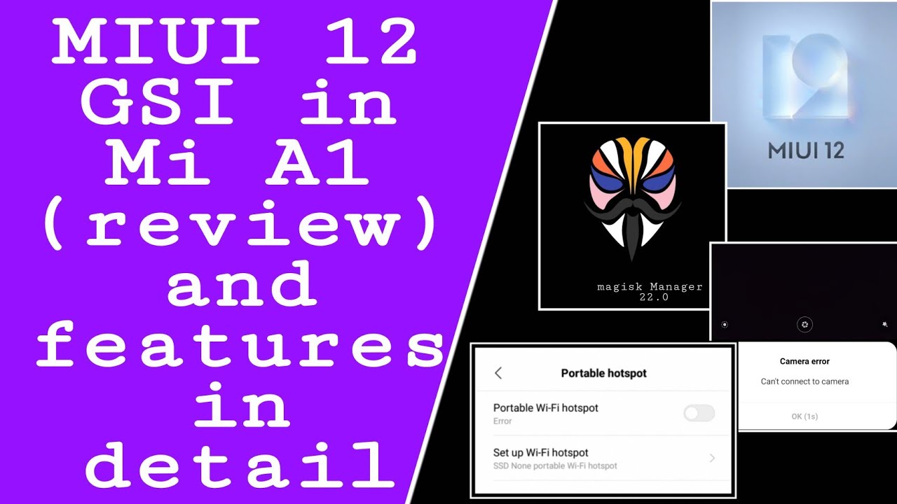 MIUI 12 GSI in MI A1 review and features detail | The Technical Avengers