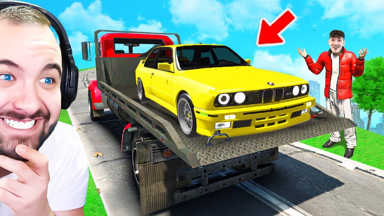 IMPETU SE POKVARIO BMW U GTA 5 TRKAMA I POBJEDIO SAM?! :O