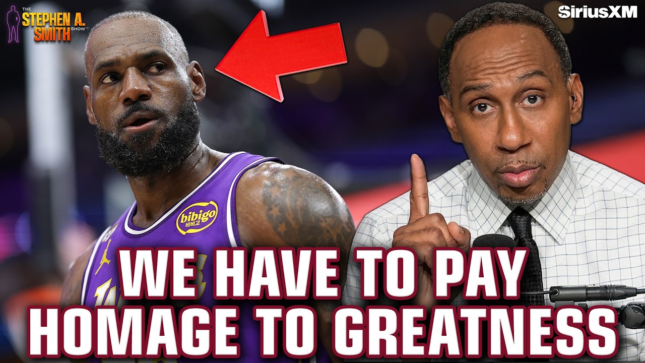 “ABSOLUTELY PHENOMENAL!” Stephen A. Gives LeBron His Flowers