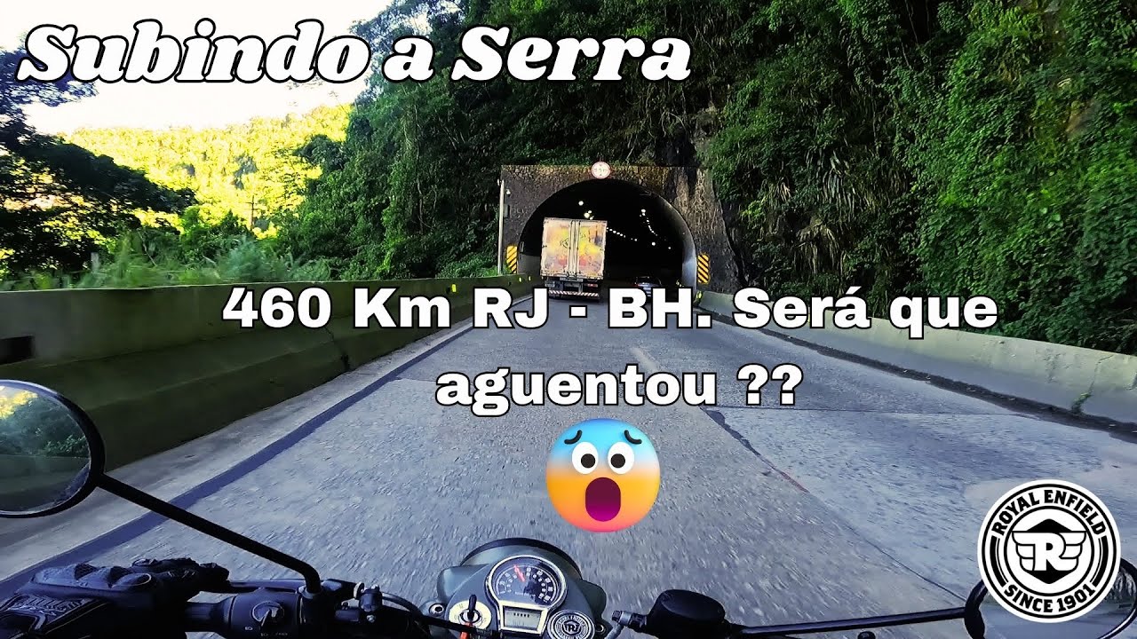 Viagem RJ - BH. Será que a Classic 350 AGUENTOU ???