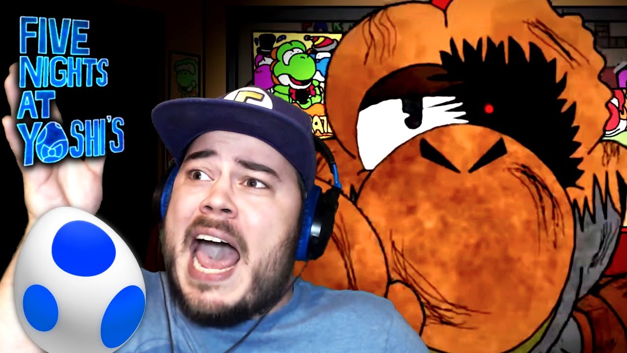 ANIMATRONIC YOSHI COMMITS TAX FRAUD!! | Five Nights at Yoshi's (Custom Night Challenges)