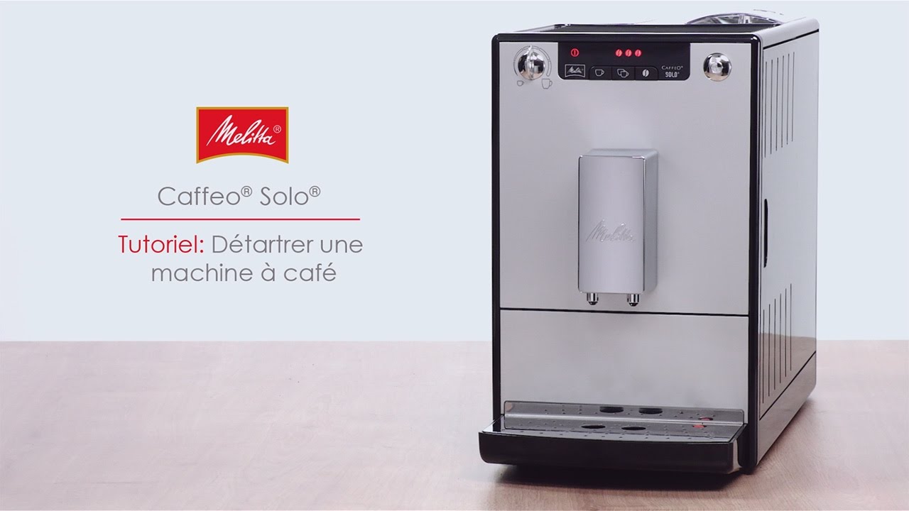 Solo® - Tutoriel: Détartrer une machine à café