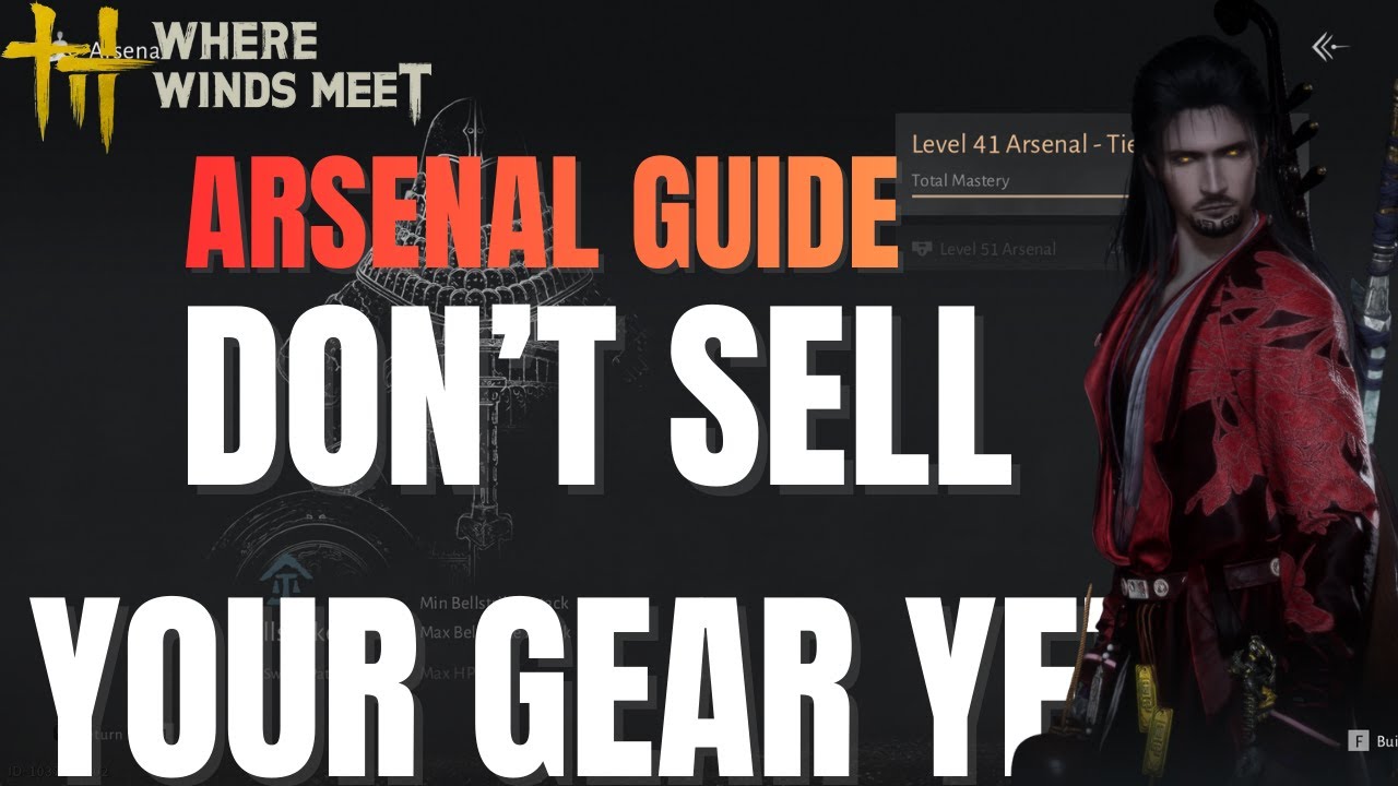 🈹 DON'T RECYCLE YOUR GEAR YET | Where Winds Meet Arsenal Guide | Equipment & Attribute Bonuses
