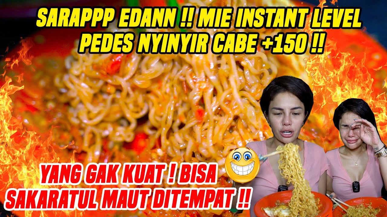 YANG BOSEN HIDUP !! MAKAN SERING SERING MIE INI SOLUSINYA :)