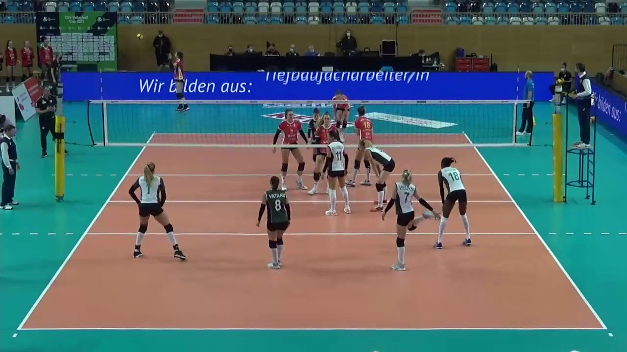 LINDSEY RUDDINS CEV CUP16 SC POTSDAM 3 HAPOEL KFAR SABA 0