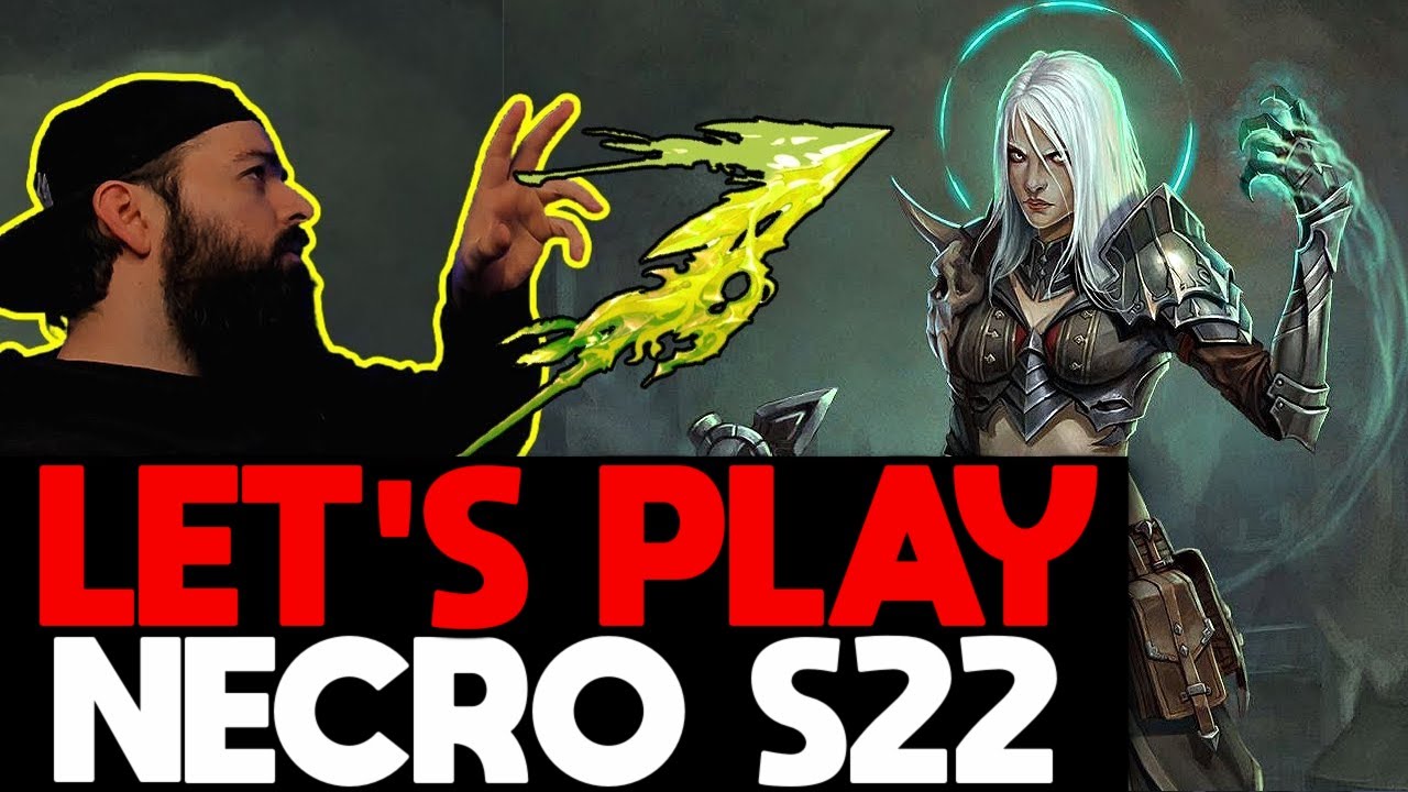 Launch Night | Hardcore Let's Play Season 22 Diablo 3 Patch 2.6.10 Necromancer