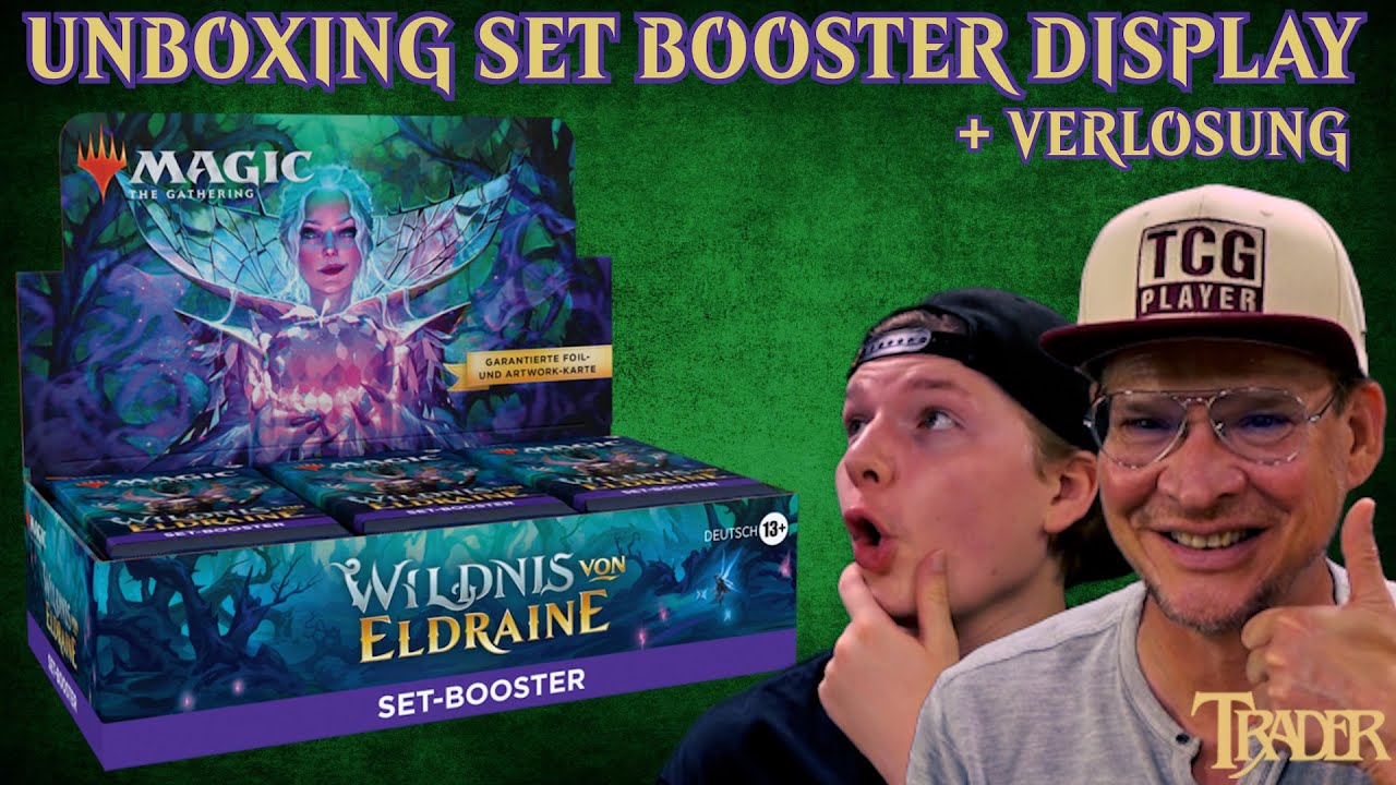 MTG Wilds of Eldraine Opening Set Booster Display deutsch | Magic the Gathering | Unboxing Trader