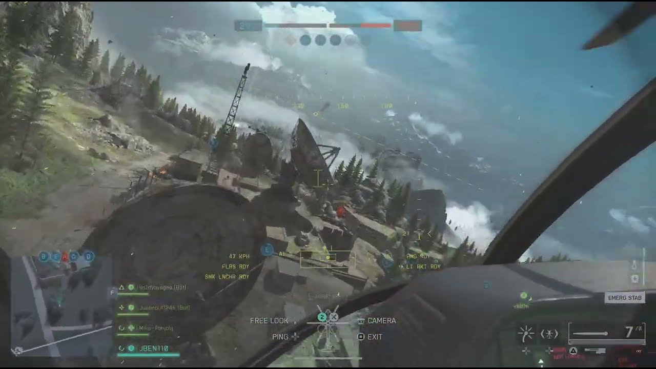 🤯🤯45:1 K/D with the Little bird in BF6!😱😱(no commentary) #battlefield #bf6 #viral #littlebird 