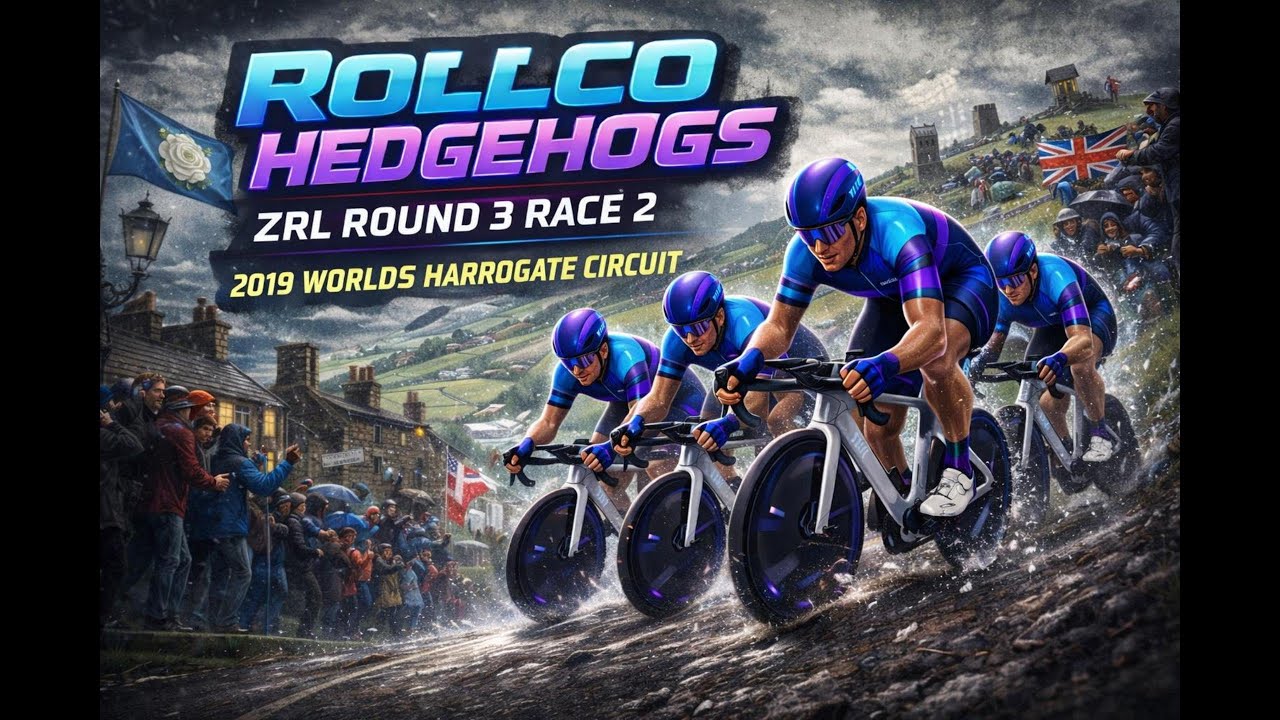 ZRL // R3S2 Points Race // Worlds Harrogate Circuit  #ZwiftRacing #Zwift #zwiftracingleague