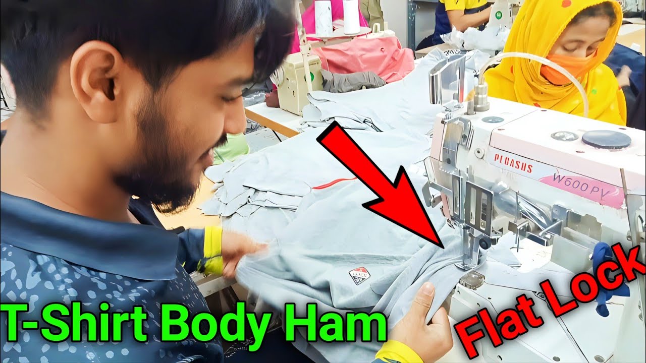 How To Body hem 2025 |t-shirt ham | BodyHem,sewing course | sewing hem |workers garments video