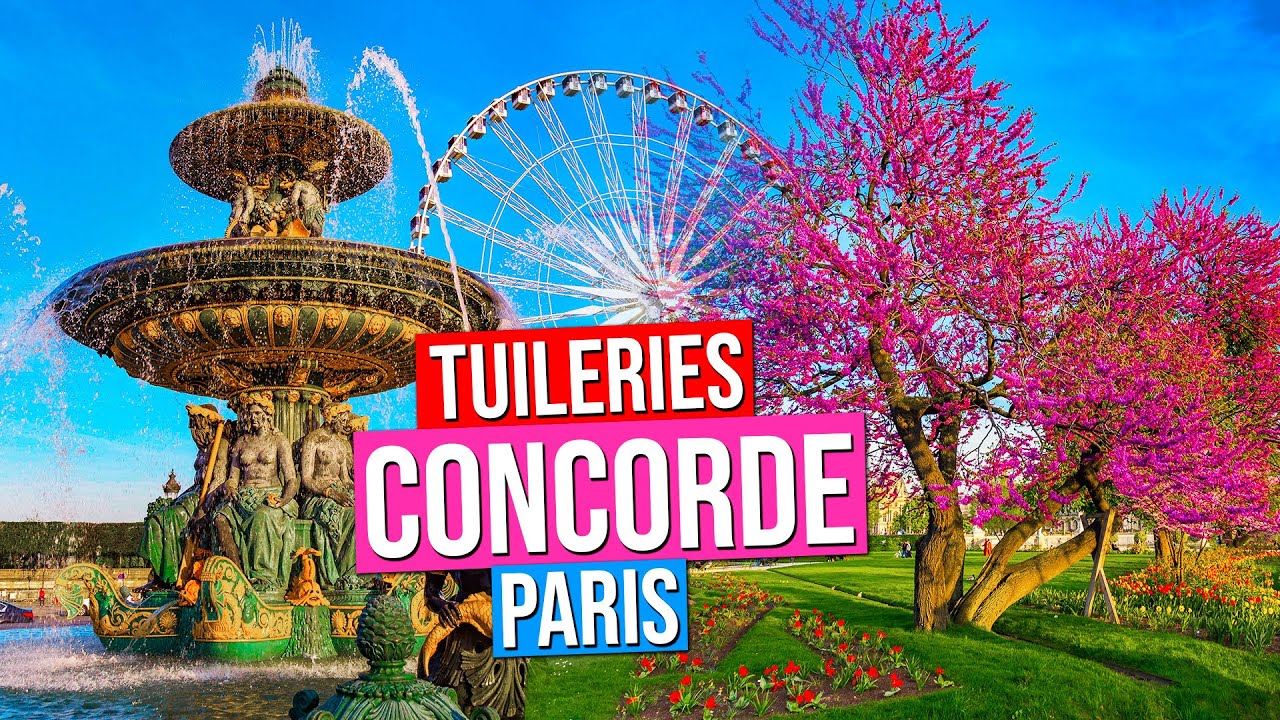 Place de la Concorde, Jardin des Tuileries  | Paris, France (Paris in Spring)