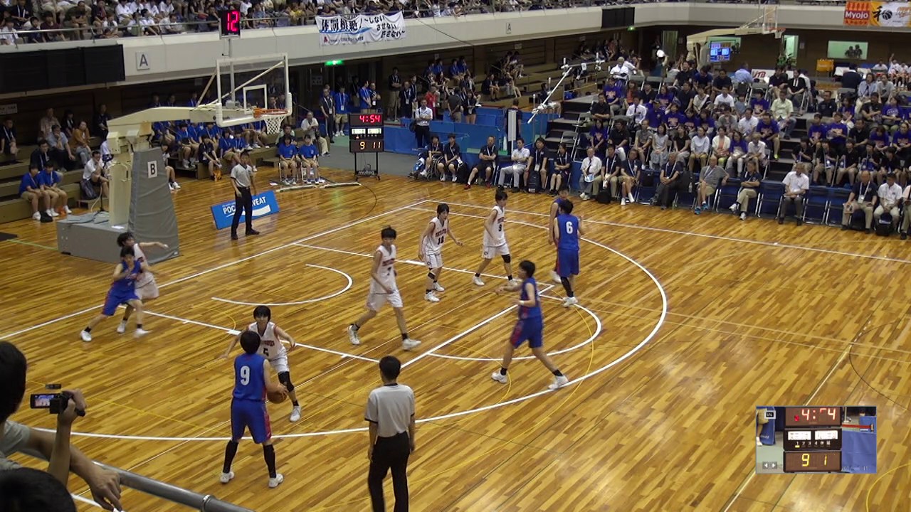 2017年IH バスケットボール 女子 準々決勝 東京成徳（東京）vs 桜花学園（愛知）①