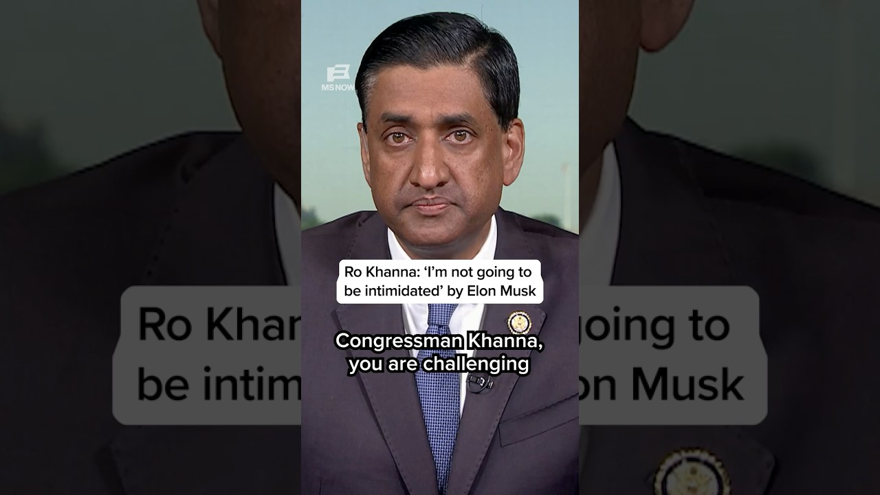 Ro Khanna: &lsquo;I&rsquo;m not going to be intimidated&rsquo; by Elon Musk