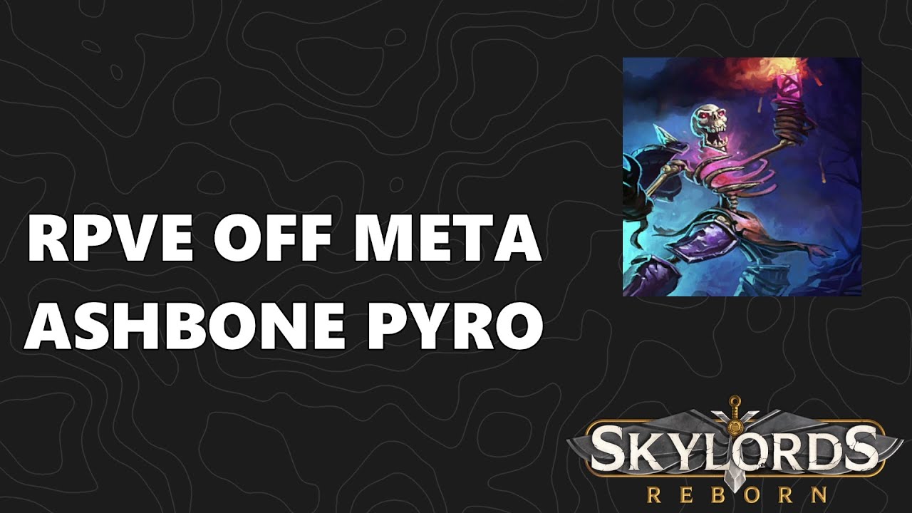 Skylords Reborn / BattleForge - rPvE Off Meta - Ashbone Pyro