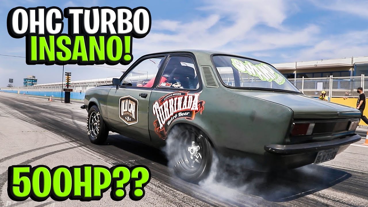 CHEVETTE MOTOR OHC POWER COM TURBINA ROLETADA DE 500HP!! NA MALDADE - RACEMIDIA.
