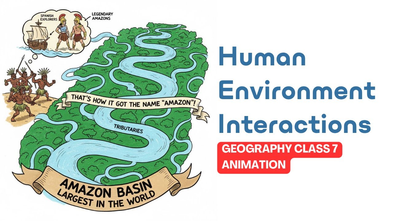 Human&ndash;Environment Interactions: Life in the Amazon & Ganga&ndash;Brahmaputra | Class 7 Geography Chapter 6
