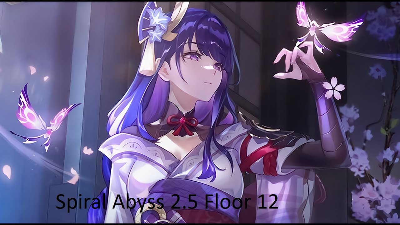 genshin impact Spiral Abyss 2.5 Floor 12