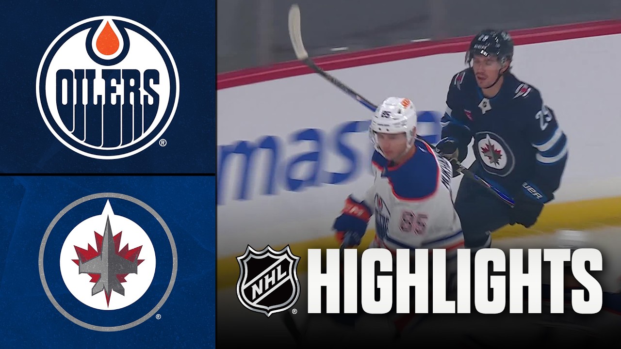 Oilers vs. Jets | NHL Preseason Highlights | Sep 22, 2026