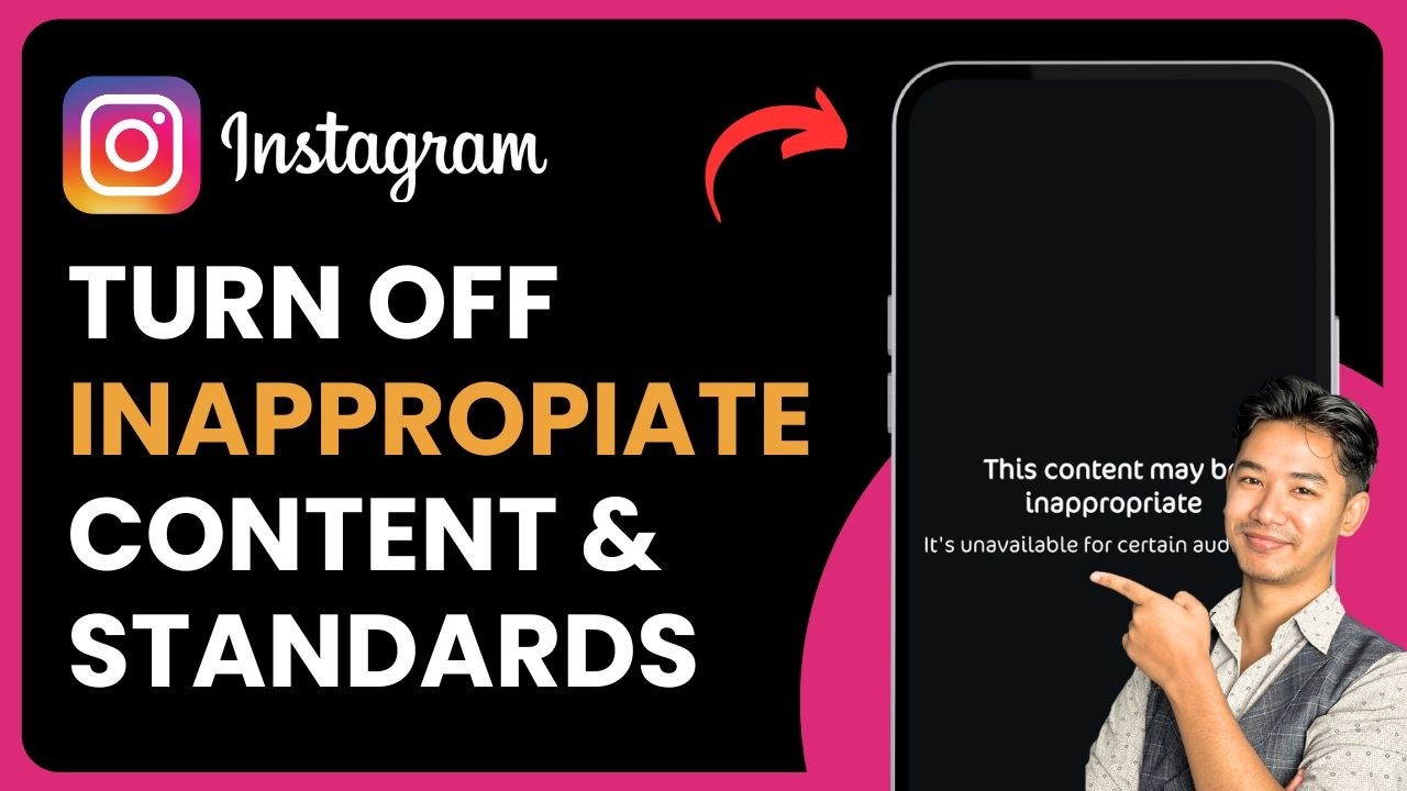 How to Turn Off Inappropriate Content & Community Standards on Instagram
