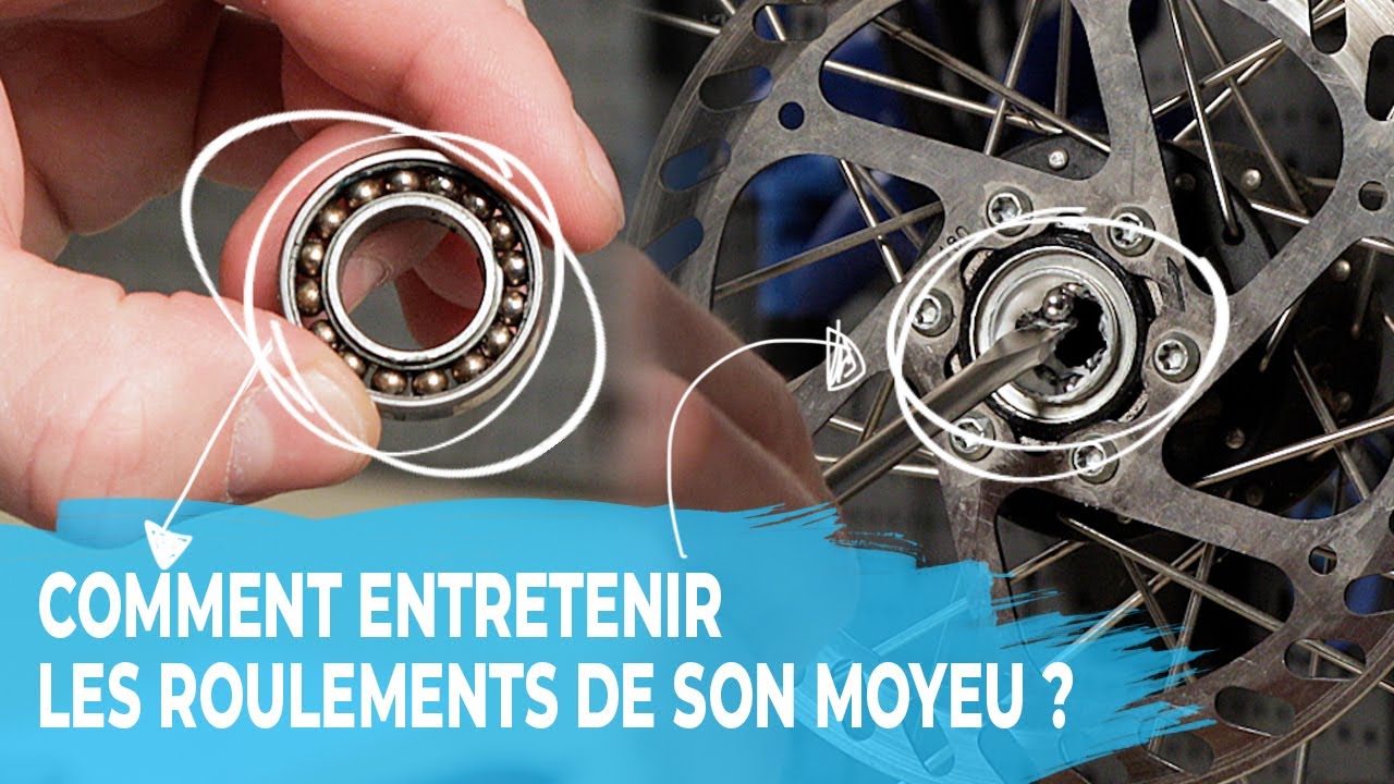 Comment entretenir les roulements de ses moyeux de vélo