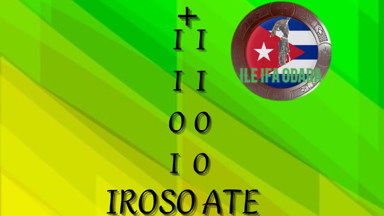 IROSO ATE (IRETE).REGISTRO Y BAÑO LUSTRAL.#ODDUNDEIFA #IROSOATE #IFA