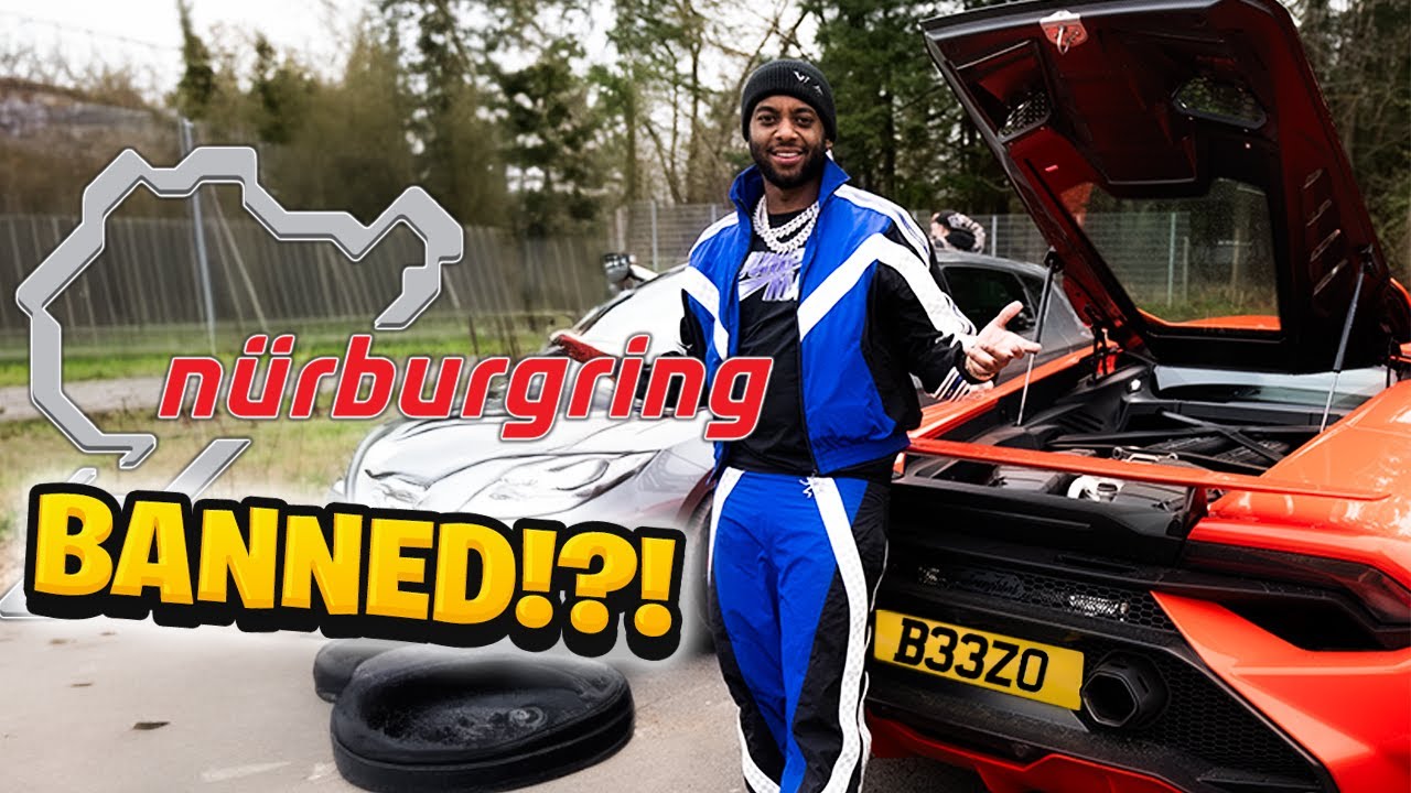 DIRTBIKE LB (D-Block Europe) My Lamborghini Tecnica was banned from the Nürburgring Racing Track..💔