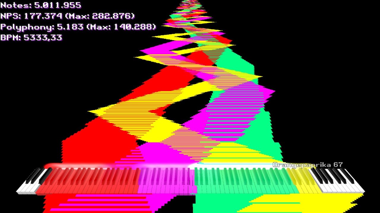 [Black MIDI] Cvfaf V4 - When NUT midis have Songs