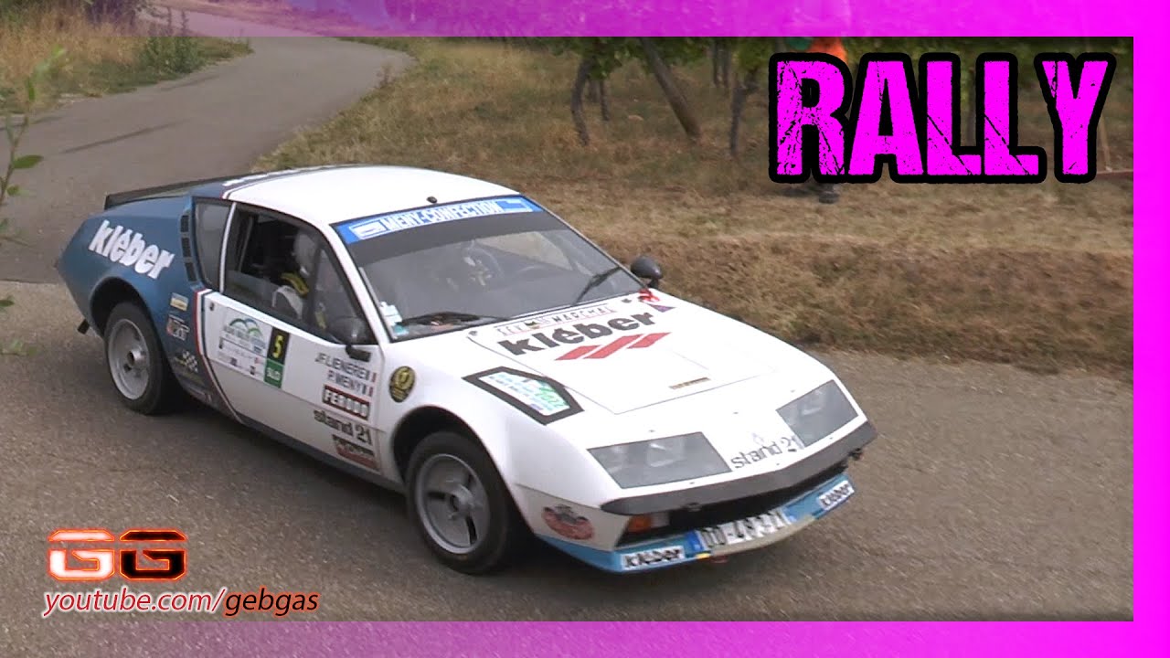 Alpine A310 V6 - Pierre MENY - RALLY - 2022 - Alsace Rallye Festival + Jean-François LIENERE