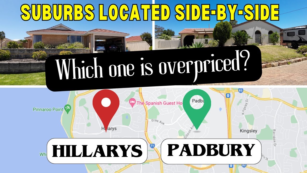 VALUE for MONEY or OVERPRICED? - Hillarys vs Padbury - Perth, Western Australia