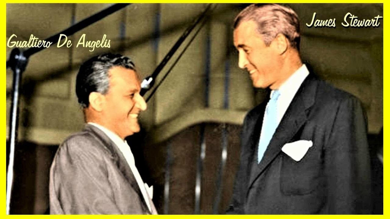 Gualtiero De Angelis, la voce di James Stewart. (I grandi DOPPIATORI)