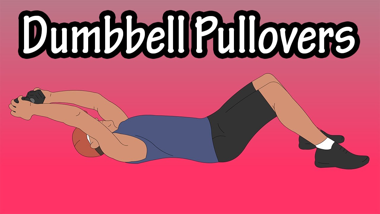 How To Do, Perform Dumbbell Pullovers Exercise For Chest And Back Without Bench On Floor