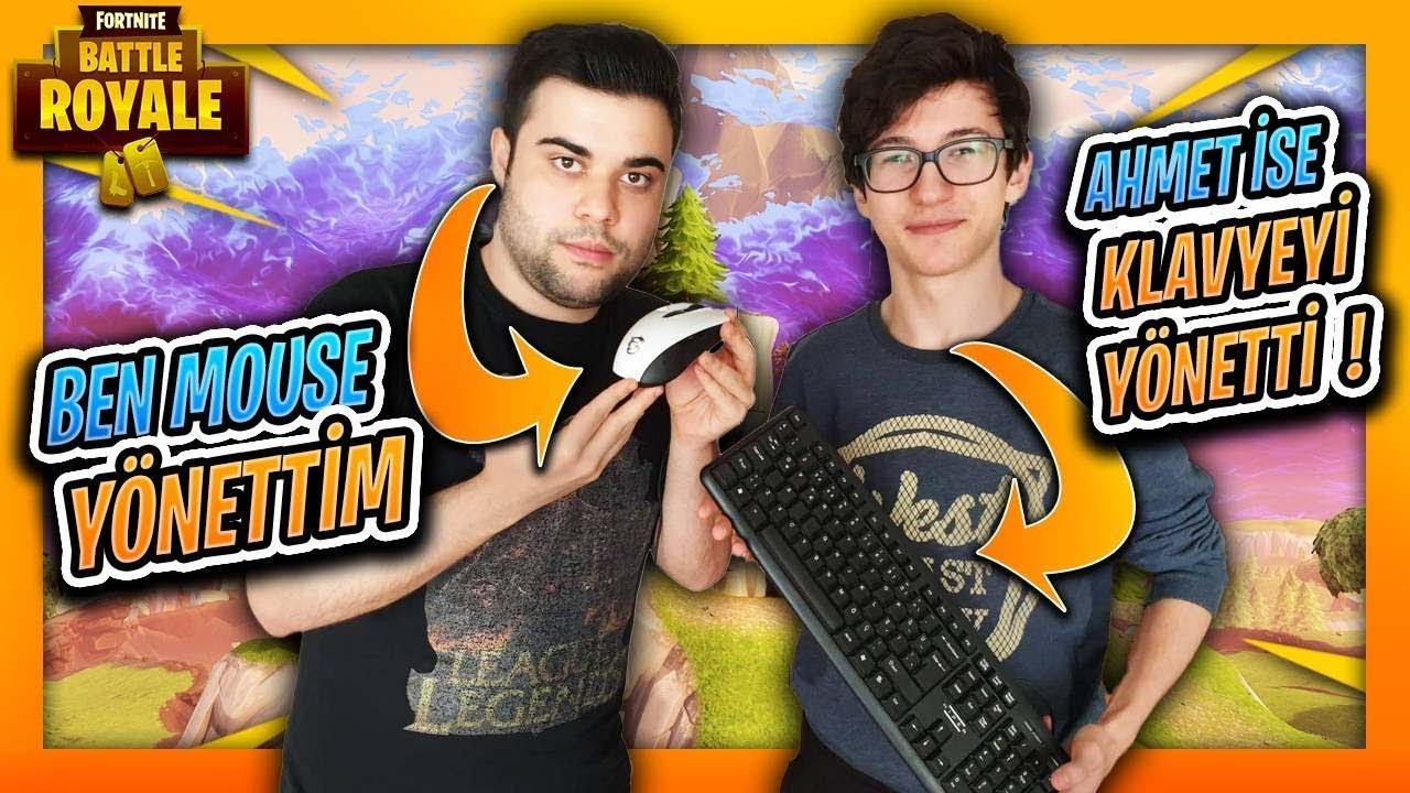 FARE BENDE KLAVYE PARADOX'TA - (FORTNITE TEK EL CHALLENGE)