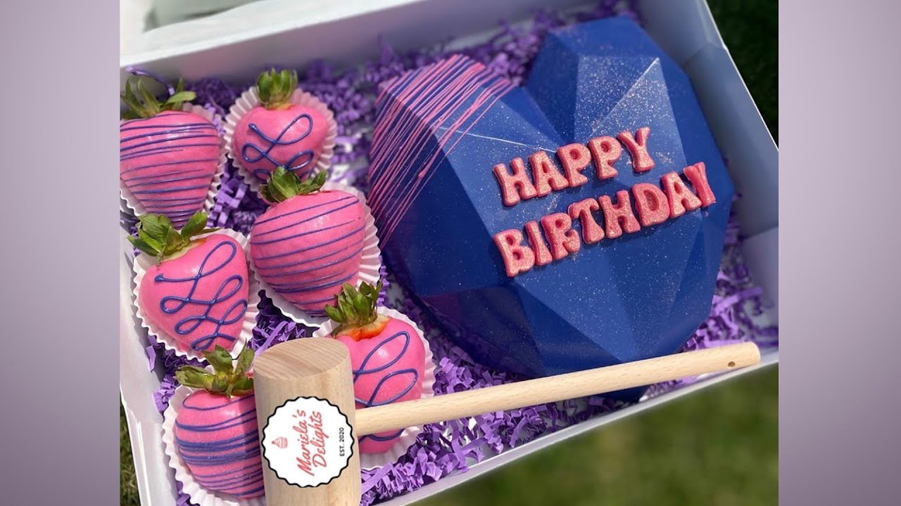 Breakable hearts are filled with sweet surprises! | Bite Size