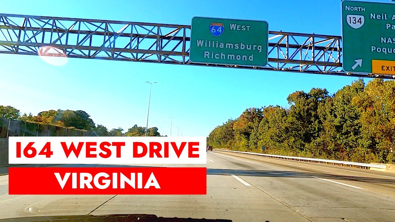 🚘Hampton - Newport News - Yorktown - Williamsburg - Richmond | I 64 West | Oct 2024