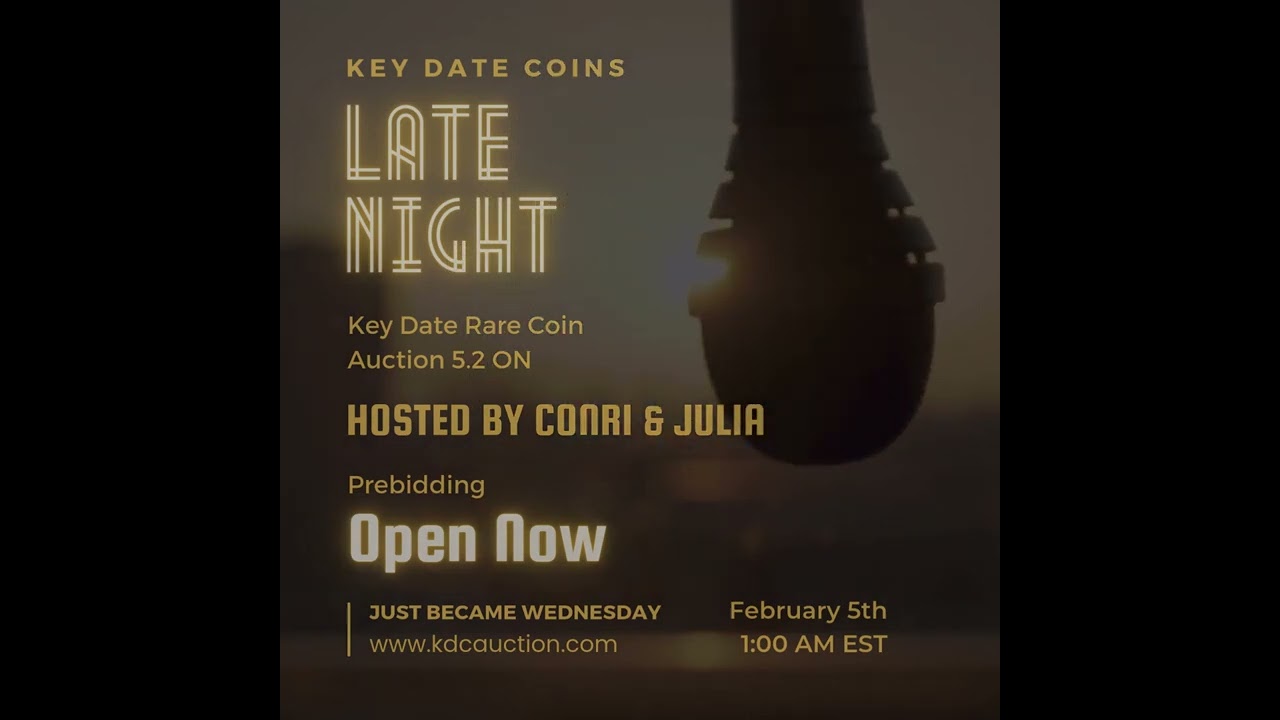 🌙 Overnight Rare Coin Auction &ndash; Bid LIVE & Secure Your Next Treasure!