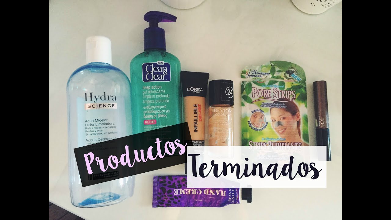 PRODUCTOS TERMINADOS ¡Bye Bye! | Febrero 2016