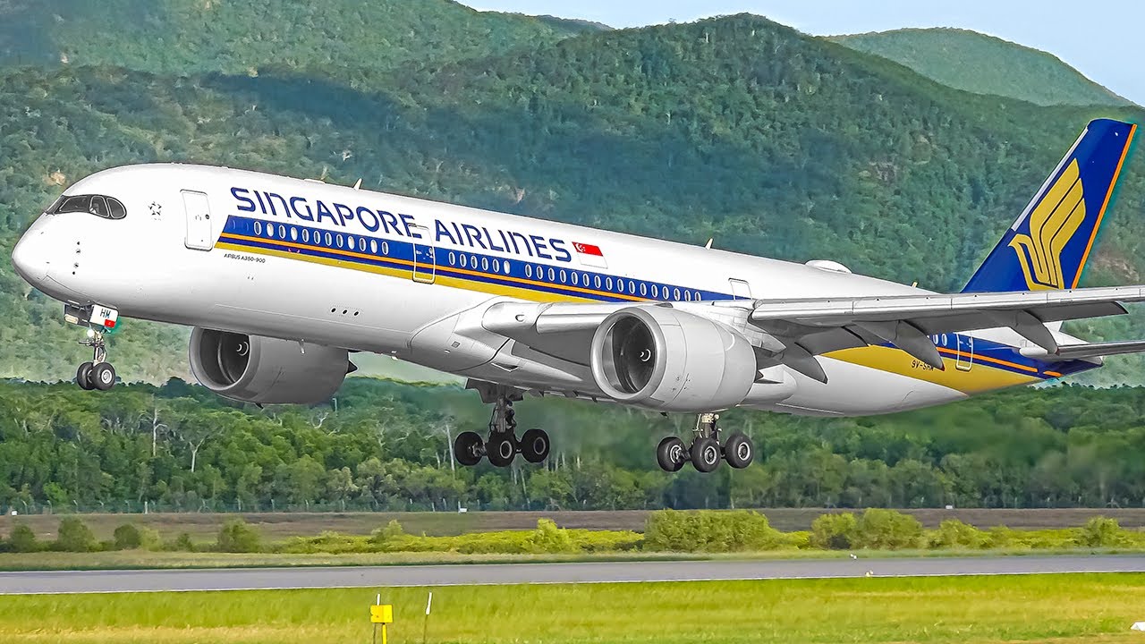 60 MINS of Plane Watching at Cairns Airport 🇦🇺